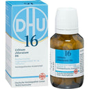 Sal de Schüssler Nr. 16 Lithium chloratum D6 comprimidos 200 unidades