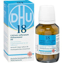 Sal de Schüssler Nr. 18 Calcium sulfuratum Hahnemanni D6 comprimidos 200 unidades