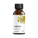 Thorne Vitamin D + K2 líquido gotas 30 ml