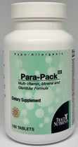Trace Elements Para-Pack III 180 comprimidos